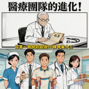 2、醫療專業的演變